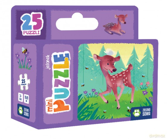 Mini puzzle 16 el. jelonek [PUZZLE]