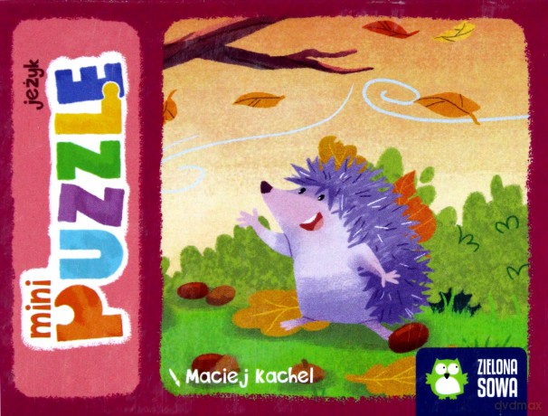 Mini puzzle 16 el. jeżyk [PUZZLE]