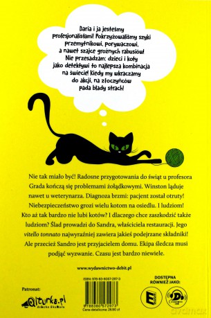 Na tropie truciciela. Kot Winston - Frauke Scheunemann [KSIĄŻKA]
