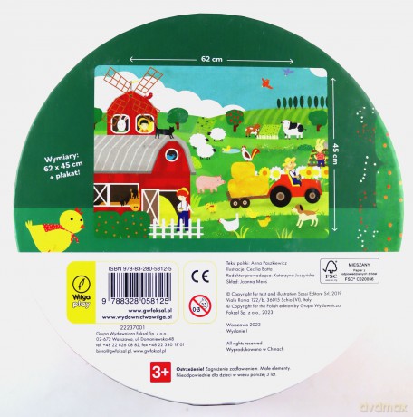 Na wsi. Książka z puzzlami w pudełku [KSIĄŻKA]
