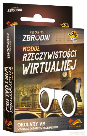 Okulary VR. Moduł wirtualnej rzeczywistości. Kroniki zbrodni [GRA]