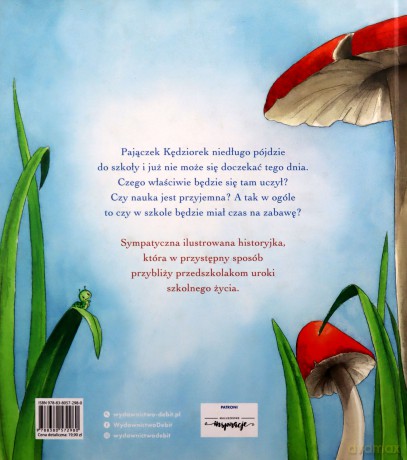 Pobawmy się w szkołę. Pajączek kędziorek - Diana Amft [KSIĄŻKA]