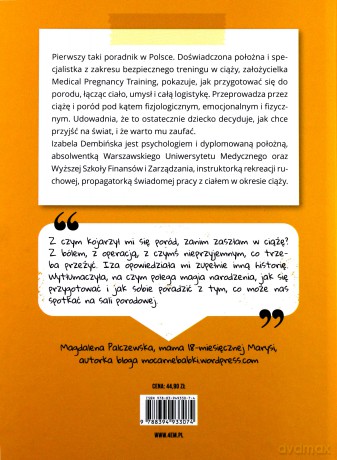 Położna Iza Dembińska radzi. Rodzić można łatwo - Izabela Dembińska [KSIĄŻKA]