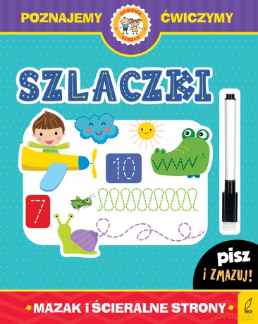 Szlaczki. Książka z pisakiem [KSIĄŻKA]