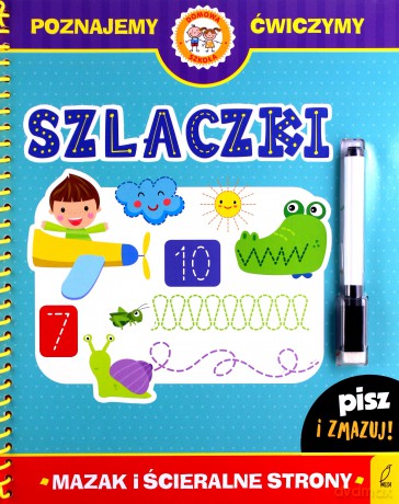 Szlaczki. Książka z pisakiem [KSIĄŻKA]