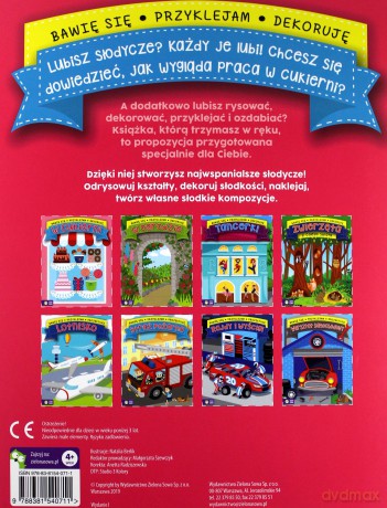 W cukierni. Bawię się, przyklejam, dekoruję [KSIĄŻKA]