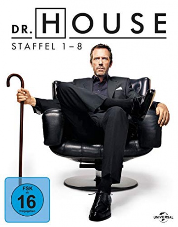House M.D. Season 1-8 (Dr. House Sezon 1-8) [BOX] [39xBlu-Ray]