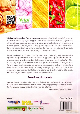 Pięć przemian na polskim stole. Zdrowie, energia, długowieczność - Katarzyna Maria Puchacz [KSIĄŻKA]