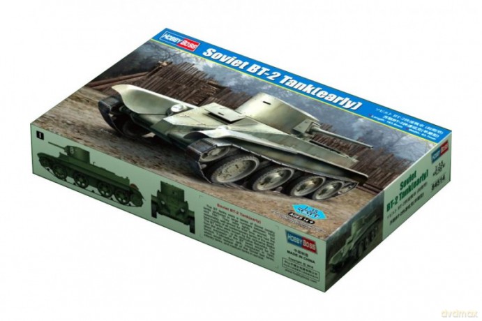 Model plastikowy Radziecki czołg BT-2