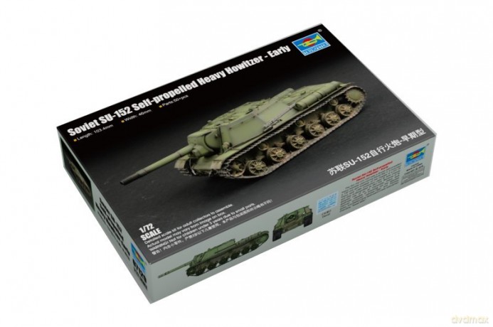 Model plastikowy SU-152 Samobieżna ciężka haubica