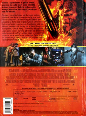 Hellboy: Zło poślij do piekła (booklet) [DVD]