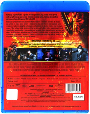 Hellboy: Zło poślij do piekła [Blu-Ray]