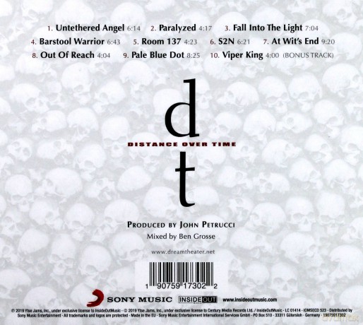 Dream Theater: Distance Over Time (digipack) [CD]