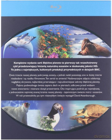 Błękitna Planeta Wydanie kompletne Część I i II (BBC) [BOX] [5xBlu-Ray]