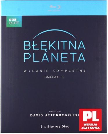 Błękitna Planeta Wydanie kompletne Część I i II (BBC) [BOX] [5xBlu-Ray]
