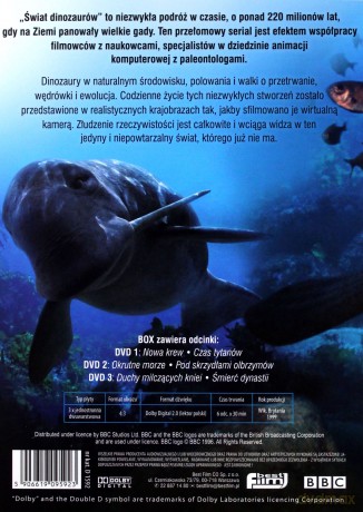 Świat Dinozaurów 1 (BBC) [BOX] [3DVD]