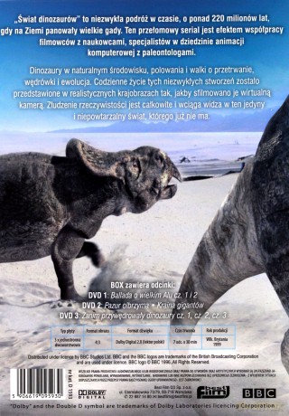 Świat Dinozaurów 2 (BBC) [BOX] [3DVD]