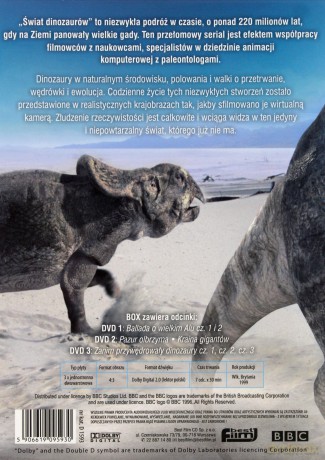 Świat Dinozaurów 2 (BBC) [BOX] [3DVD]