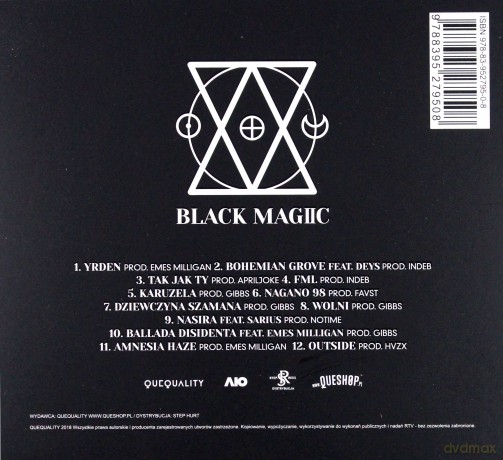Kartky: Black Magiic (digibook) [CD]