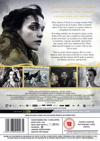Mary Queen Of Scots (Maria, królowa Szkotów) [DVD]