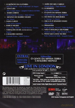 Mariza: Live In London [DVD]
