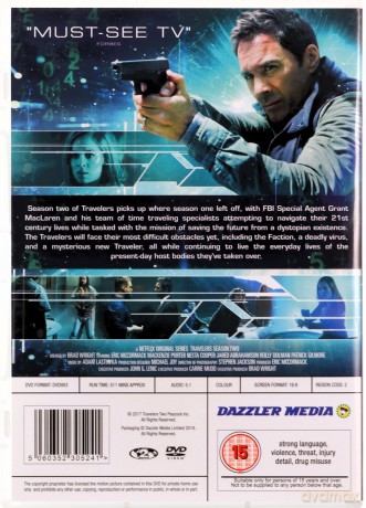 Travelers Season 2 (Podróżnicy) [3DVD]