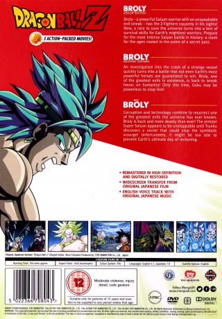 Dragon Ball Z Movie: Broly Trilogy [DVD]