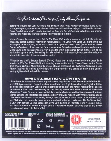 Forbidden Photos Of A Lady Above Suspicion [Blu-Ray]