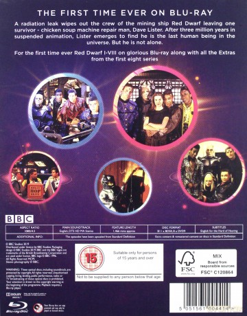 Red Dwarf Season 1-8 [11xBlu-Ray]+[8DVD]