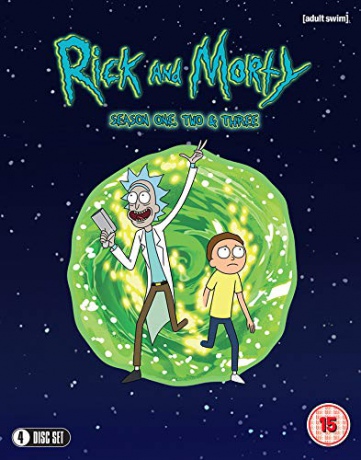 Rick and Morty Season 1-3 [4xBlu-Ray]
