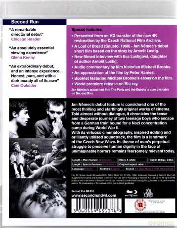Diamonds Of The Night (Diamenty Nocy) [Blu-Ray]