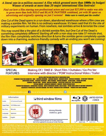 One Cut Of The Dead (Limited Edition) [2xBlu-Ray]