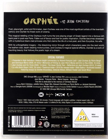 Orphee (Orfeusz) [Blu-Ray]