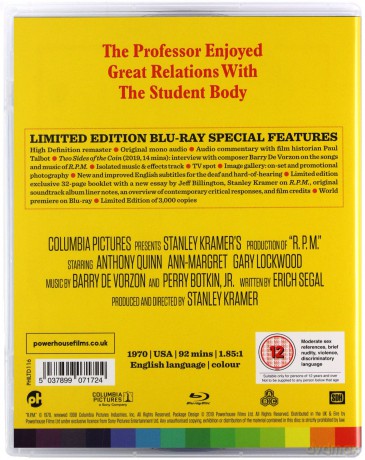 R.P.M (Limited Edition) [Blu-Ray]