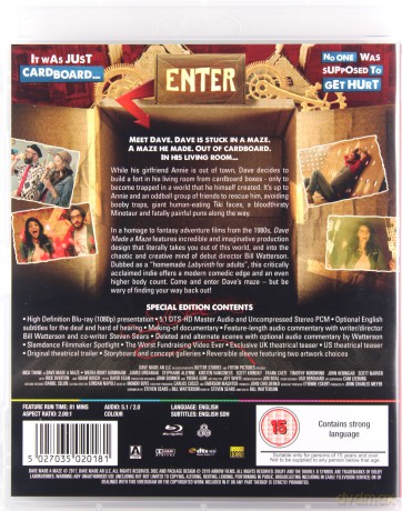 Dave Made A Maze (Labirynt Dave'a) [Blu-Ray]
