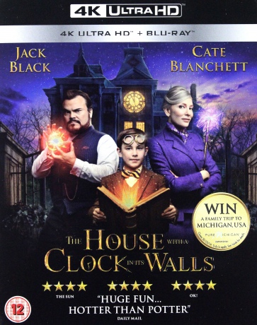 The House With A Clock In Its Walls (Zegar czarnoksiężnika) [Blu-Ray 4K]+[Blu-Ray]