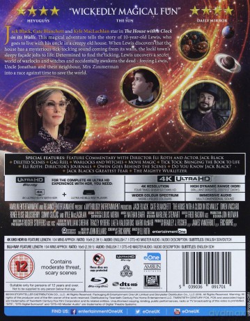 The House With A Clock In Its Walls (Zegar czarnoksiężnika) [Blu-Ray 4K]+[Blu-Ray]