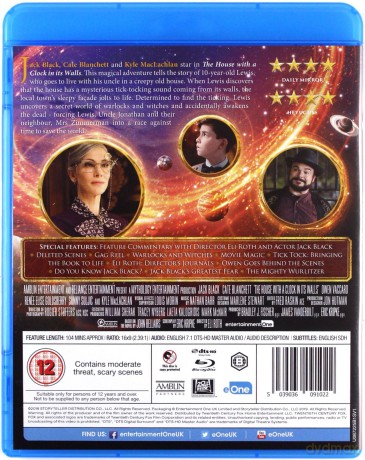 House With A Clock In Its Walls (Zegar czarnoksiężnika) [Blu-Ray]