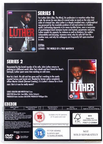 Luther Season 1-5 [DVD]