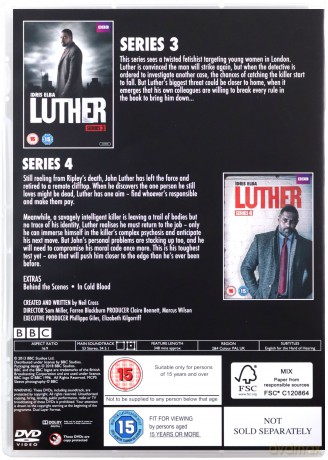 Luther Season 1-5 [DVD]