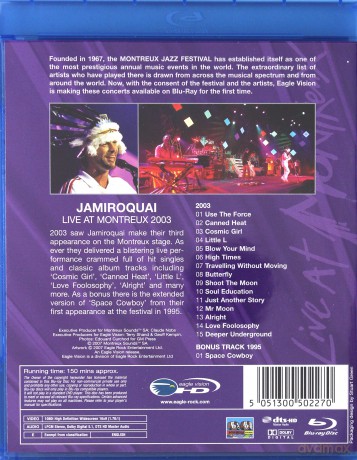 Jamiroquai: Live At Montreux 2003 [Blu-Ray]