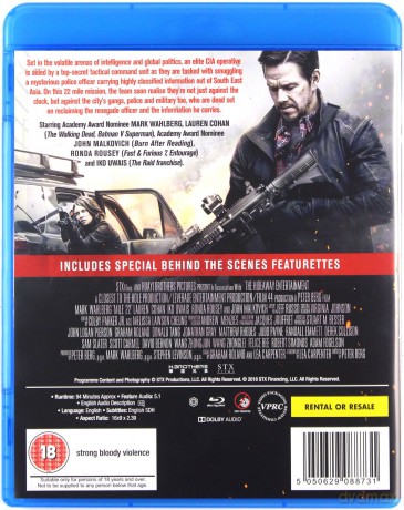 Mile 22 (Eskorta) [Blu-Ray]