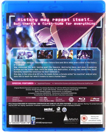 No Game No Life: Zero [Blu-Ray]
