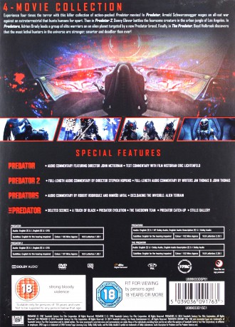 Predator 1-4 [DVD]