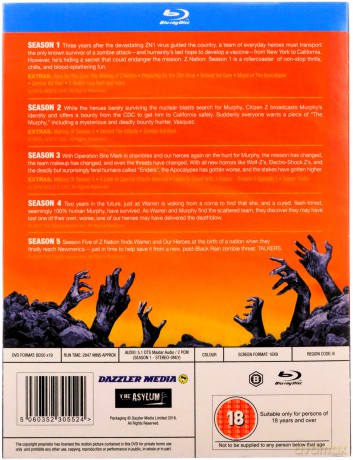Z Nation: Season 1-5 [20xBlu-Ray]
