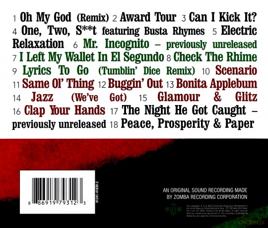 A Tribe Called Quest: Hits Rarities Remixes [CD]