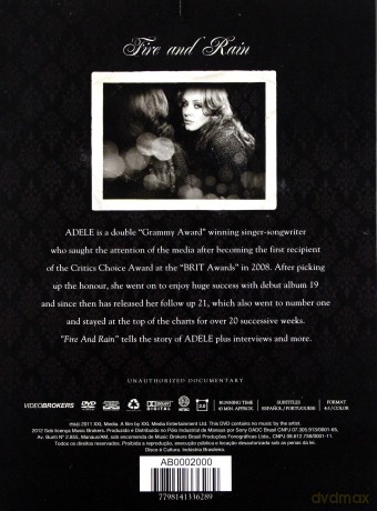 Adele: The History - Fire and Rain [DVD]