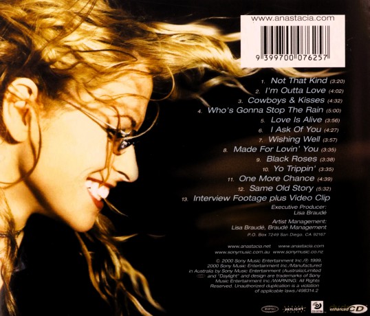 Anastacia: Not That Kind [CD]