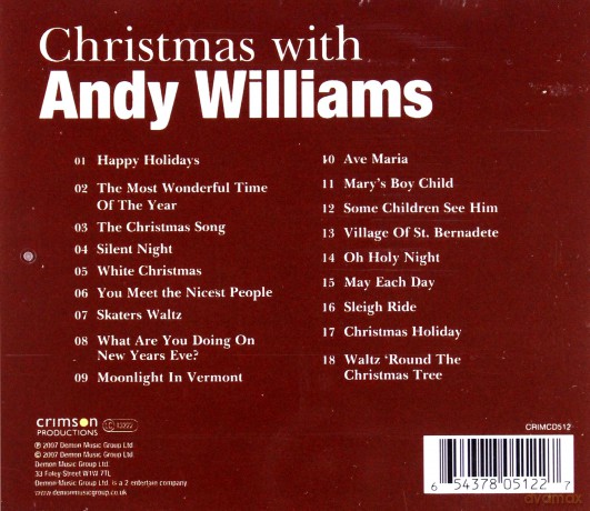 Andy Williams: Christmas With [CD]