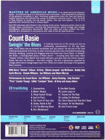 Count Basie: Masters Of American Music- Count Basie - Swinging The Blues [2CD]+[DVD]